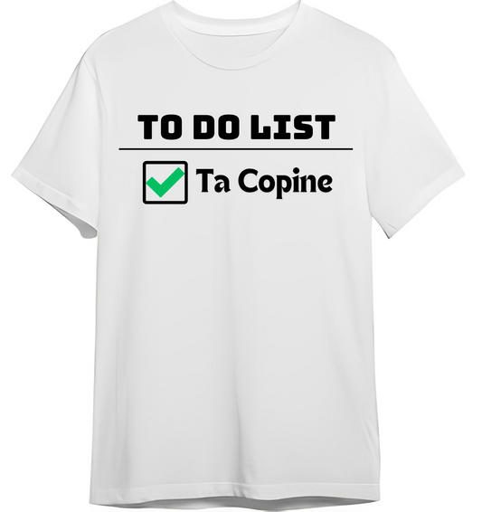 To do list : ta copine