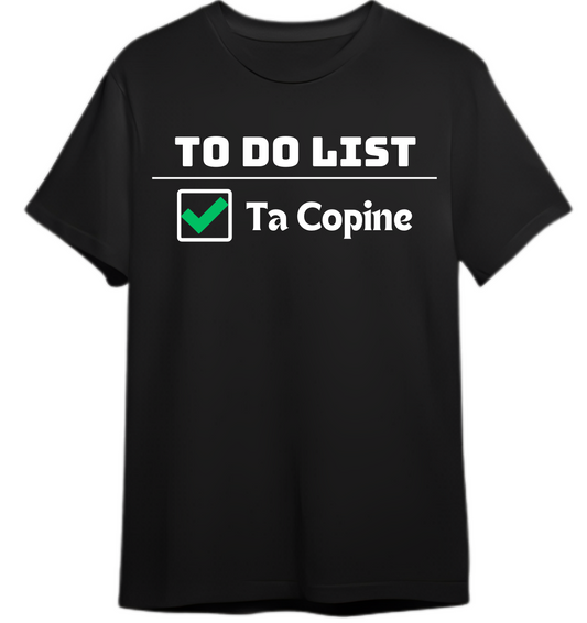 To do list : ta copine