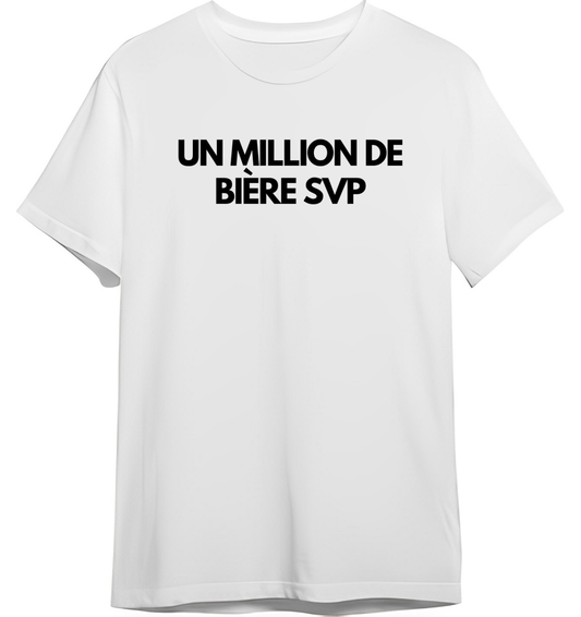 Un millions de bière svp
