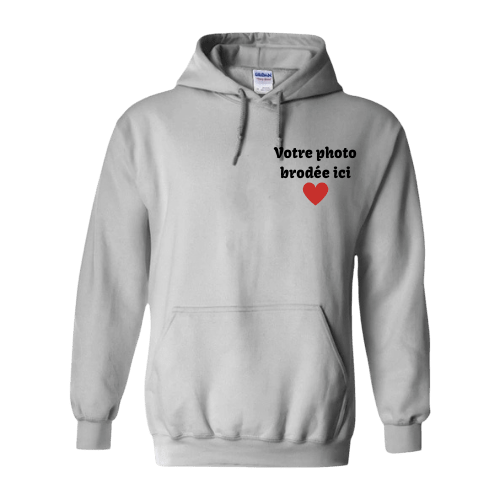 Sweat Brodé avec photo personnalisé - Embro