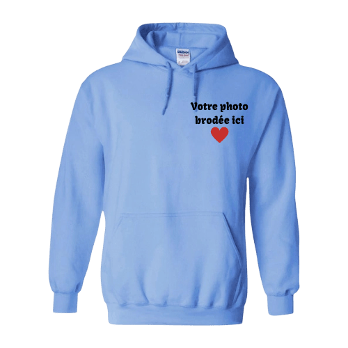 Sweat Brodé avec photo personnalisé - Embro