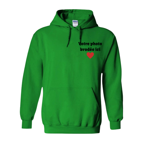 Sweat Brodé avec photo personnalisé - Embro