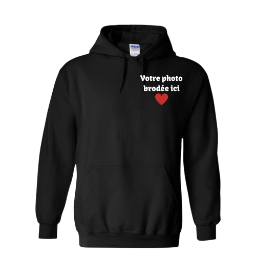 Sweat Brodé avec photo personnalisé - Embro